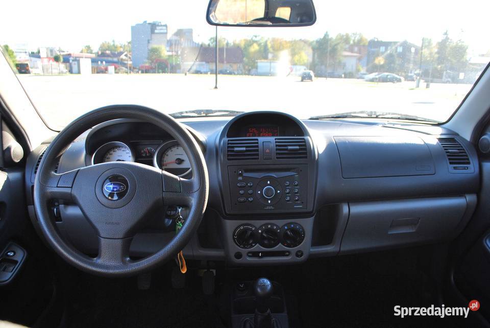 Subaru G3X Justy 4x4 13 Benzyna 90 Elektryczne centralny zamek