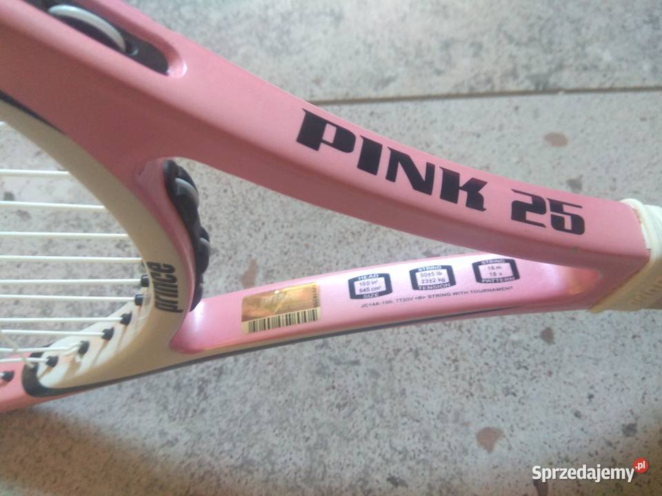 Zestaw tenisowy PRINCE juniorska rakieta z torbą Tenis ziemny Radom