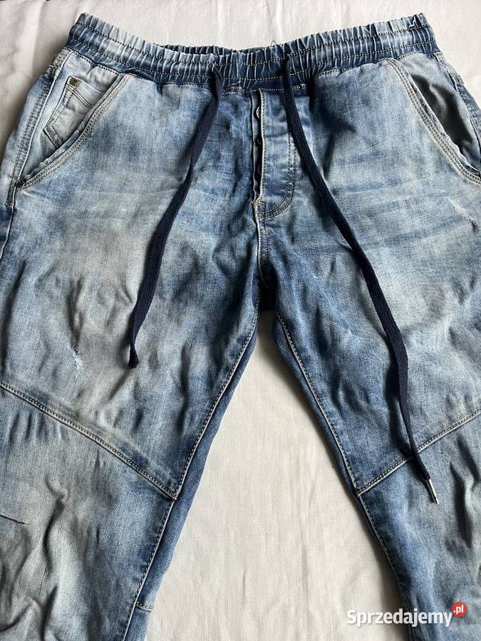 Niebieskie jeansy męskie joggery URBAN RAGS 31 Odzież codzienna Sochaczew
