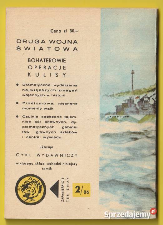 ŻÓŁTY TYGRYS 217000 WOJENNYCH MIL GARLANDA Łódź sprzedam