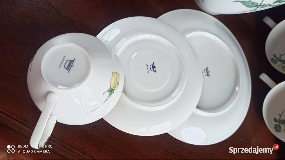 Filiżanka z talerzykiem deserowym Rosenthal Syg pomorskie Gdańsk