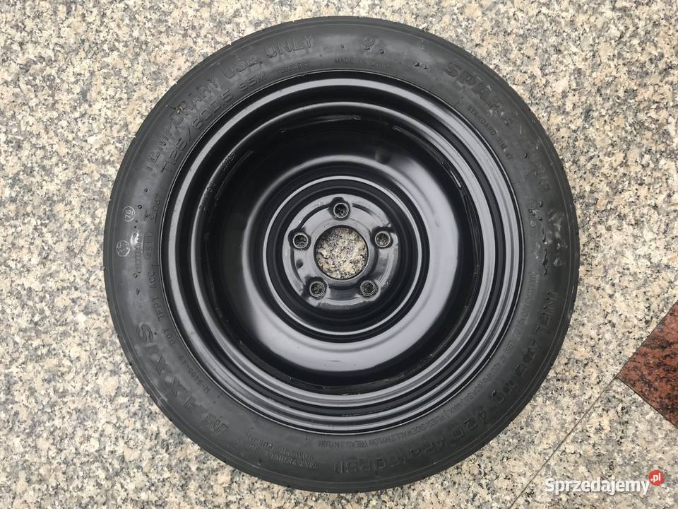 Oryginalne nowe Koło dojazdowe zapas T12580D15 Wrocław sprzedam