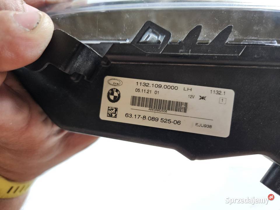 BMW 2 F45 3 G20 LED DRL LEWY PRZÓD 8089525 lewe