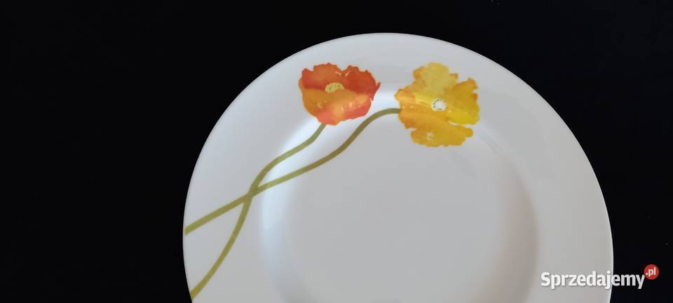 Talerz płaski Villeroyboch Iceland Poppies Porcelana i szkło lubelskie