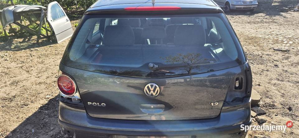 Klapa bagażnika Vw Polo IV 9N LC7V Rok produkcji 2006 Słupsk