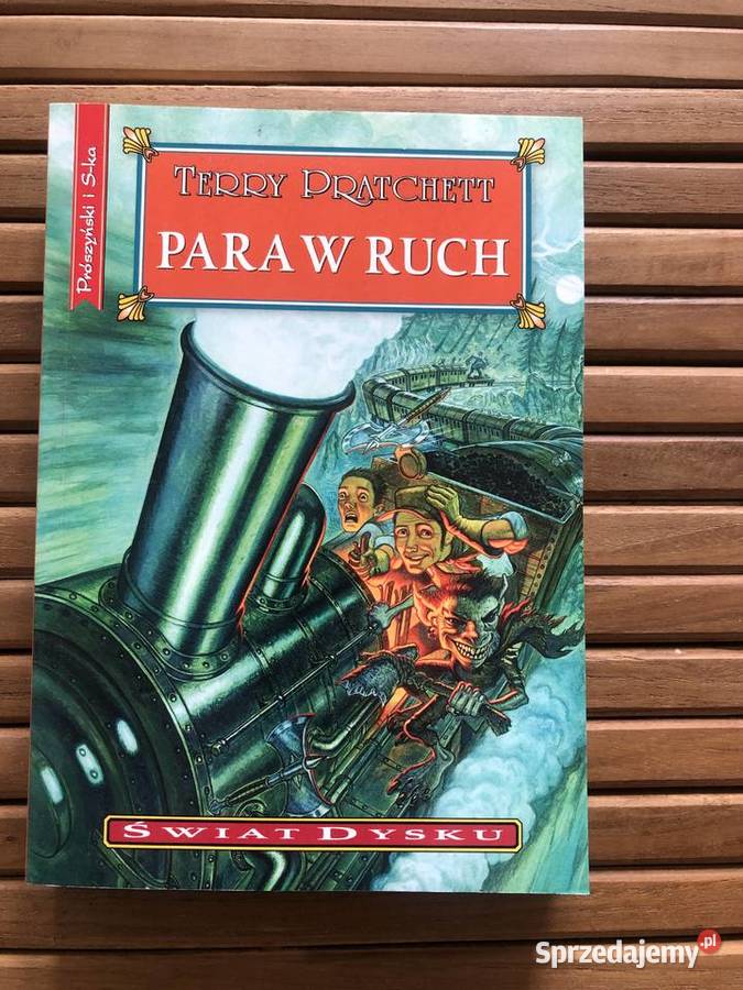 Terry Pratchett Para w ruch Świat Dysku Stan miękka mazowieckie Płock