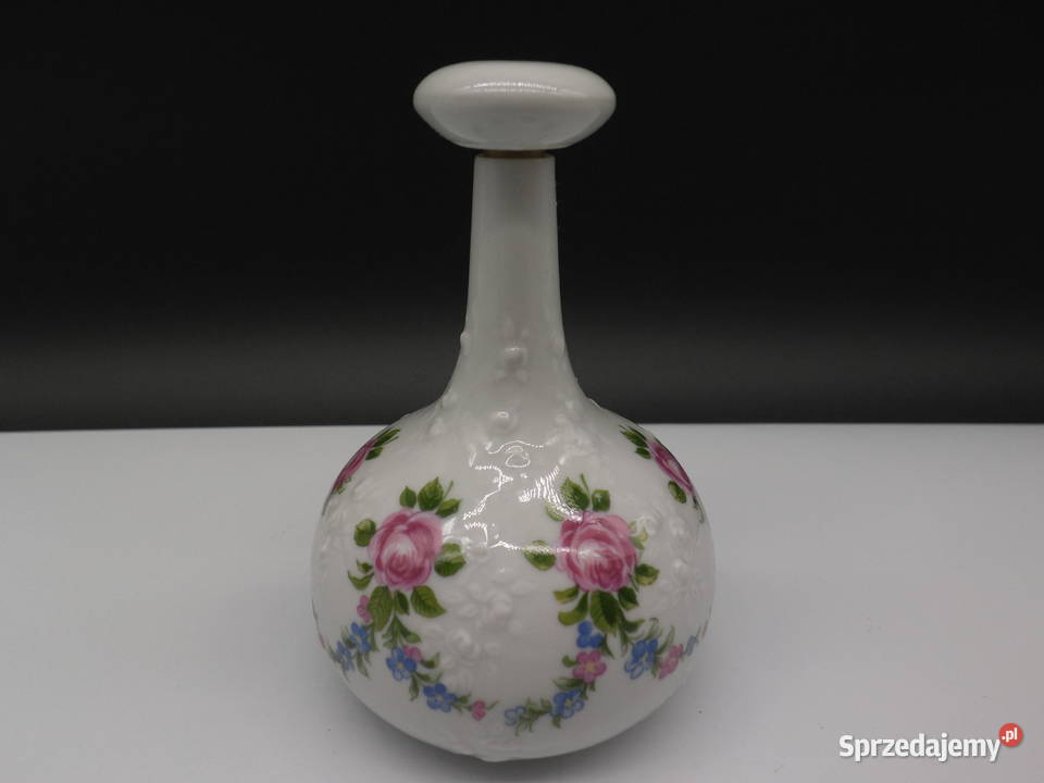 Porcelanowy WALLENDORF 1764 Perfumy Wazonik Raszków