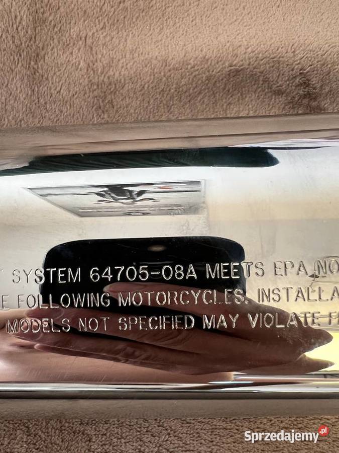 Harley Davidson wydech tłumiki orginal Dyna Fat