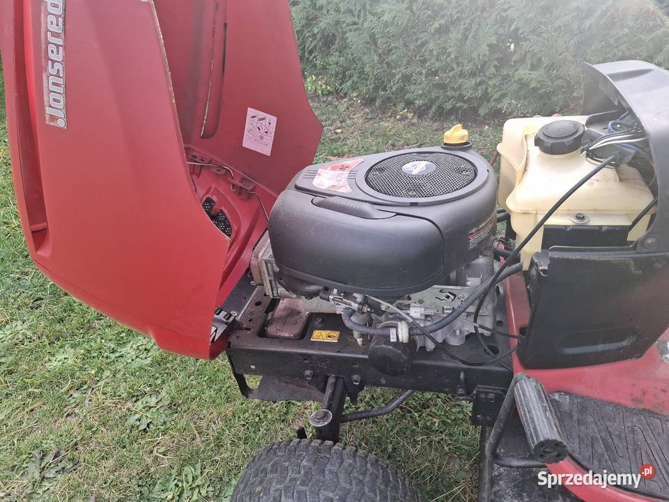 Traktorek kosiarka Jonsered z koszem pompa oleju Traktorki Wieliczka