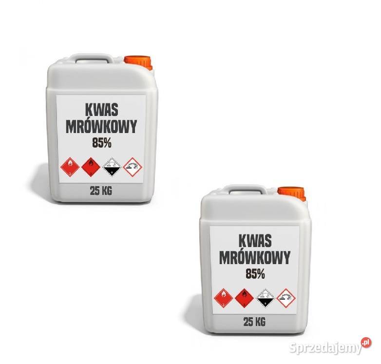 Kwas mrówkowy 85 kwas karboksylowy 2 X 25 HCOOH Wrocław