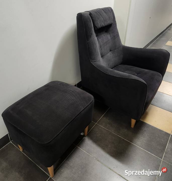 fotel z podnóżkiem agata meble Warszawa sprzedam