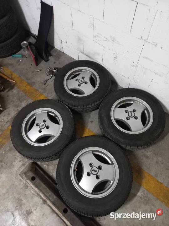 Felgi z oponami FSO Polonez 4x98 R13 Wyszków