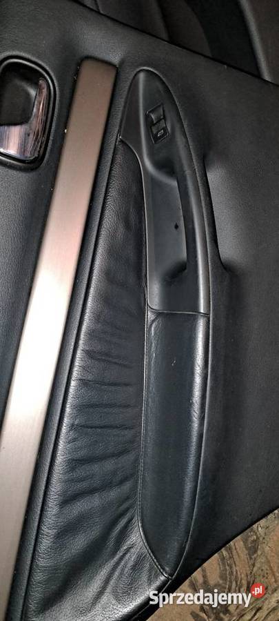 Audi a4 b5 tapicerka drzwi skóra czarna