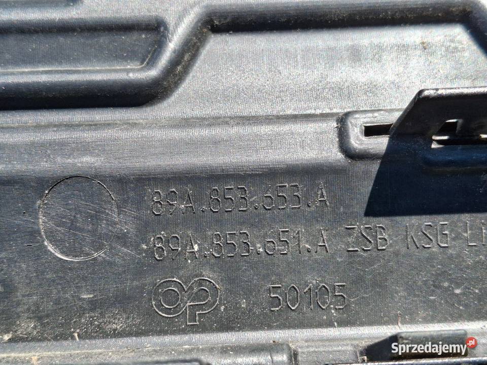 AUDI Q4 ETRON 89A GRILL ATRAPA ZDERZAKA KRATKA Bieleń