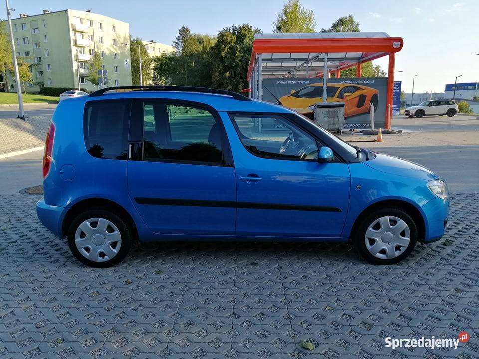 Skoda Roomster 16 Benzyna 105 Zarejestrowany w wielofunkcyjna kierownica wielkopolskie Koziegłowy