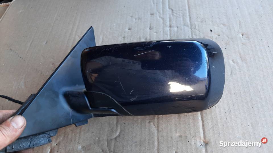 lusterko lewe zewnętrzne BMW e46 5 PIN granatowe Dębno