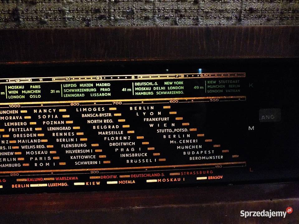 Stare radio lampowe OLYMPIA Sachenwerk 502W z Antyki, Sztuka, Kolekcje lubuskie Żary