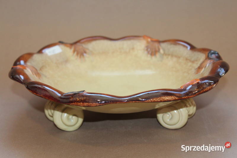 Ceramiczna patera na trzech nóżkach 1278 FiaF Szczecin