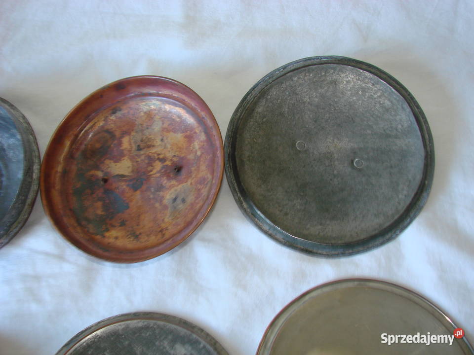 stare miedziane pokrywki Pozostałe pomorskie Pruszcz Gdański