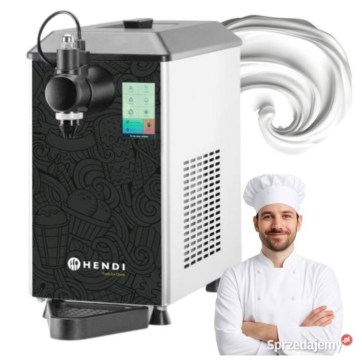 Maszyna do Bitej Śmietany Automatyczna 17l Stal