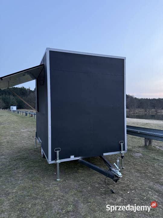 Przyczepa gastronomiczna 2x3 m NOWOCZESNA LED Rybnik