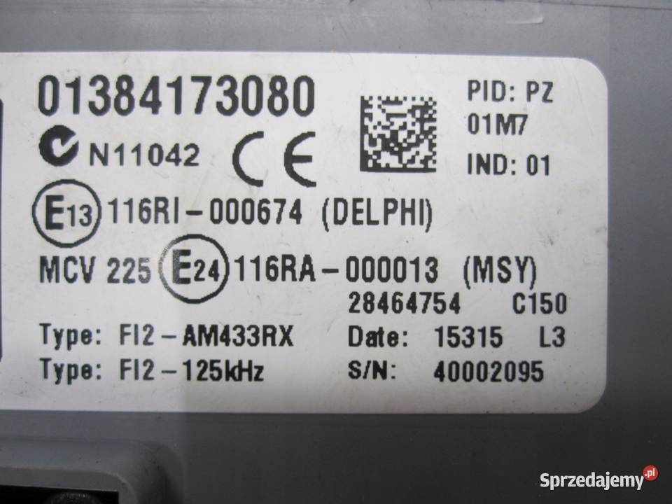 FIORINO NEMO skrzynka moduł BSI 01384173080 Kielce