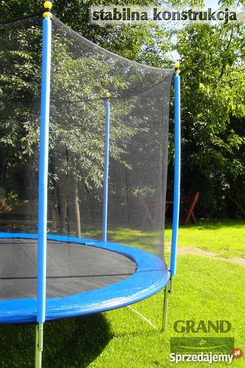 Trampolina Grand 374 12FT Siatka Drabinka Dom i Ogród pomorskie Gdańsk