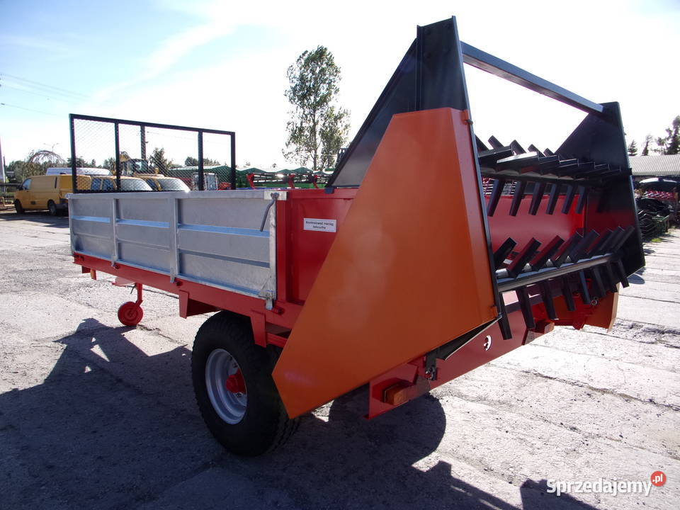 Nowy Rozrzutnik obornika N255 35 tony IGAMET Rolnictwo Opoczno
