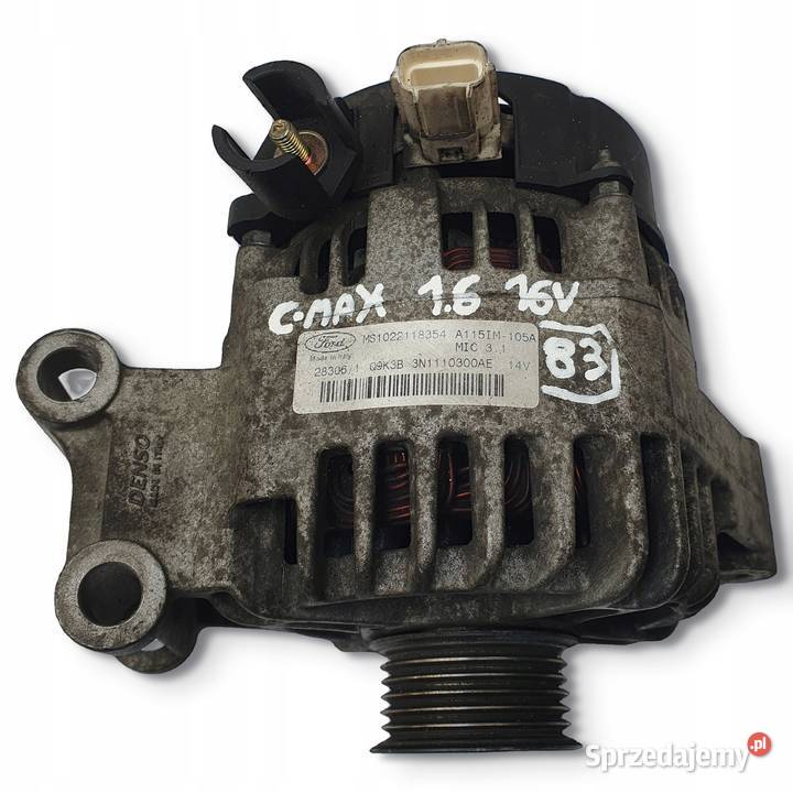 ALTERNATOR Ford Focus MK2 C 16 16V MS1022118354 osobowe Chełm
