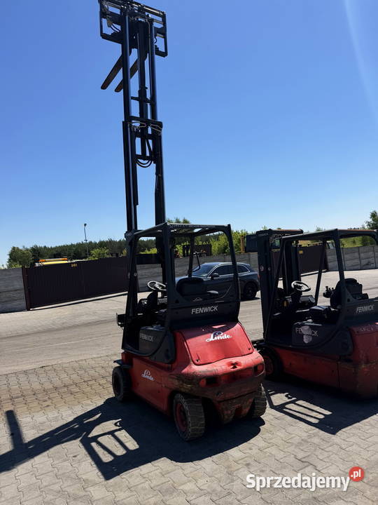 wózek widłowy elektryczny LINDE 20P Triplex 470m Działoszyn