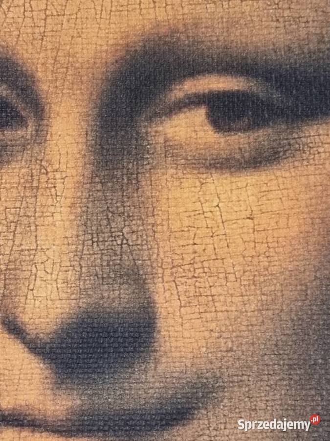 OBRAZ NA PŁÓTNIE Mona Lisa GIOCONDA wielkopolskie Kalisz