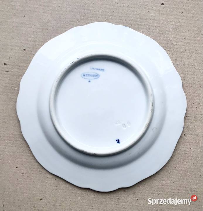 Miśnia Meissen wzór cebulowy talerzyk na Myszków