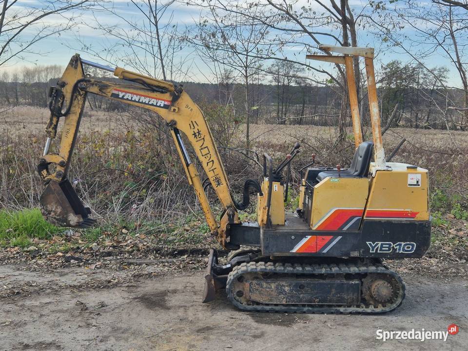 Koparka YANMAR YB10 Małuszyn