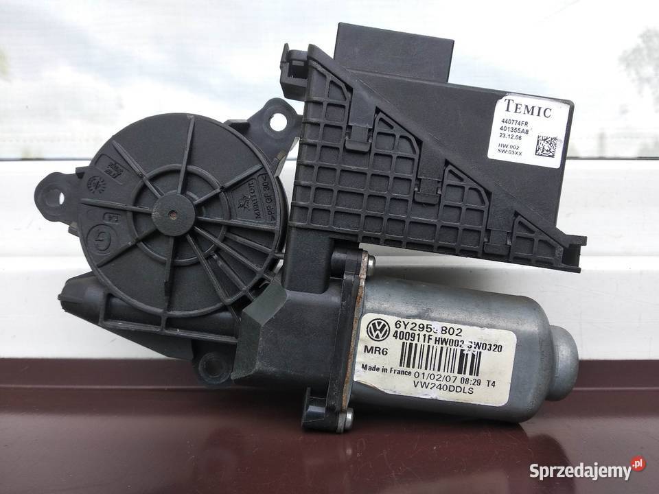VW Polo 9N FL 9N3 Transporter T5 silniczek Mechanizmy opuszczania szyb Sieradz sprzedam