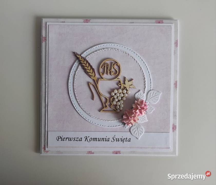 Kartka okolicznościowa ręcznie robiona na Łódź