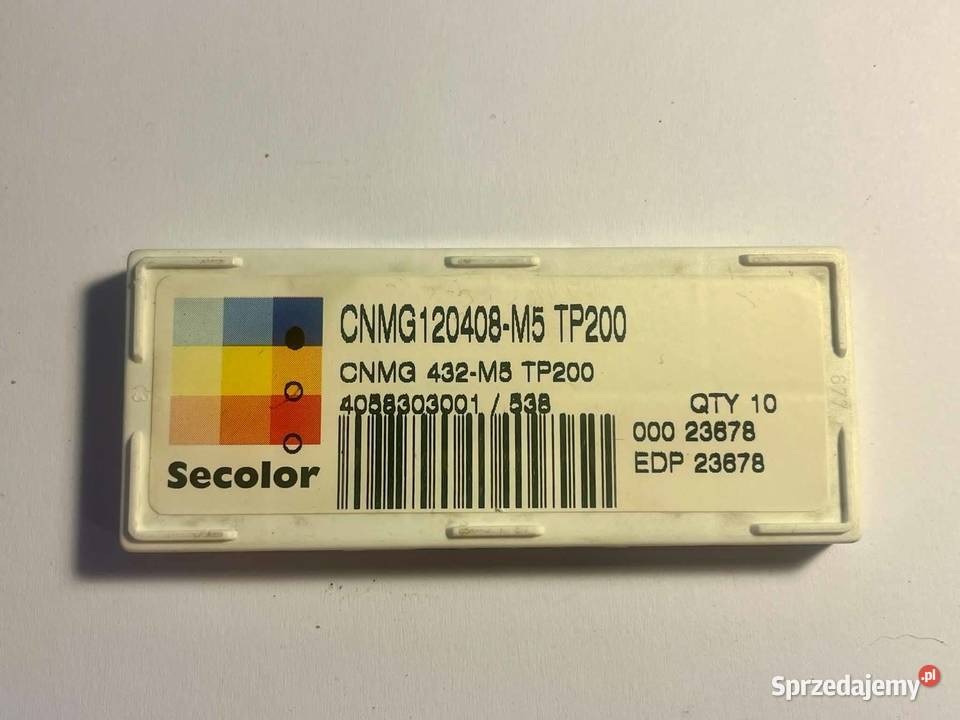 Płytki SECO CNMG 120408M5 TP200 Wrocław