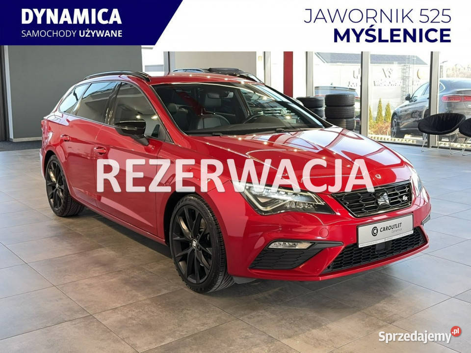 Seat Leon Sportstourer FR 20TSI 190 DSG 2019 r s Zarejestrowany w Polsce Myślenice sprzedam