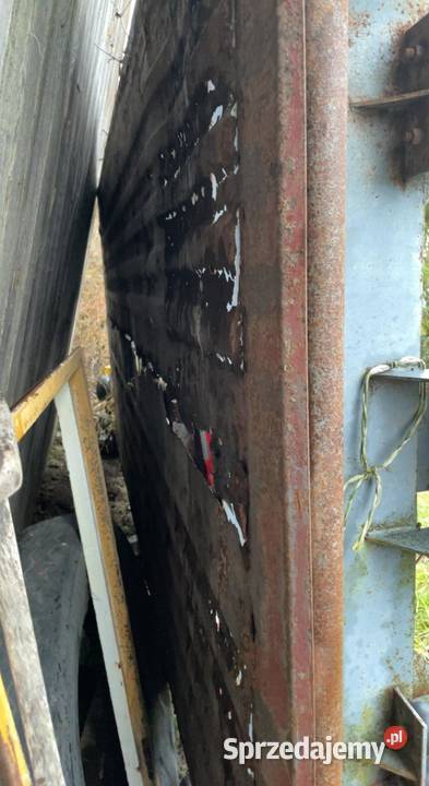 Rama rozrzutnika czarna białostocka 2 burty Ciecierówka