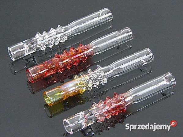 Elegancka Szklana Fajka Dulawka 9 W Kropki Ostrowy nad Okszą