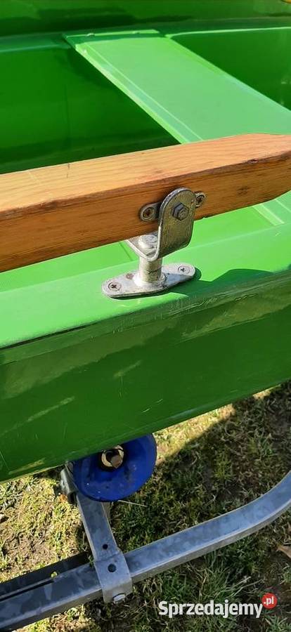 Łódź wędkarska z silnikiem elektrycznym komplet Garwolin