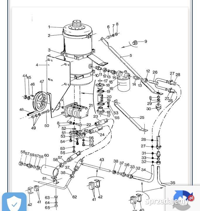 Filtr hydrauliczny WD 13745 Holland 8050 8055