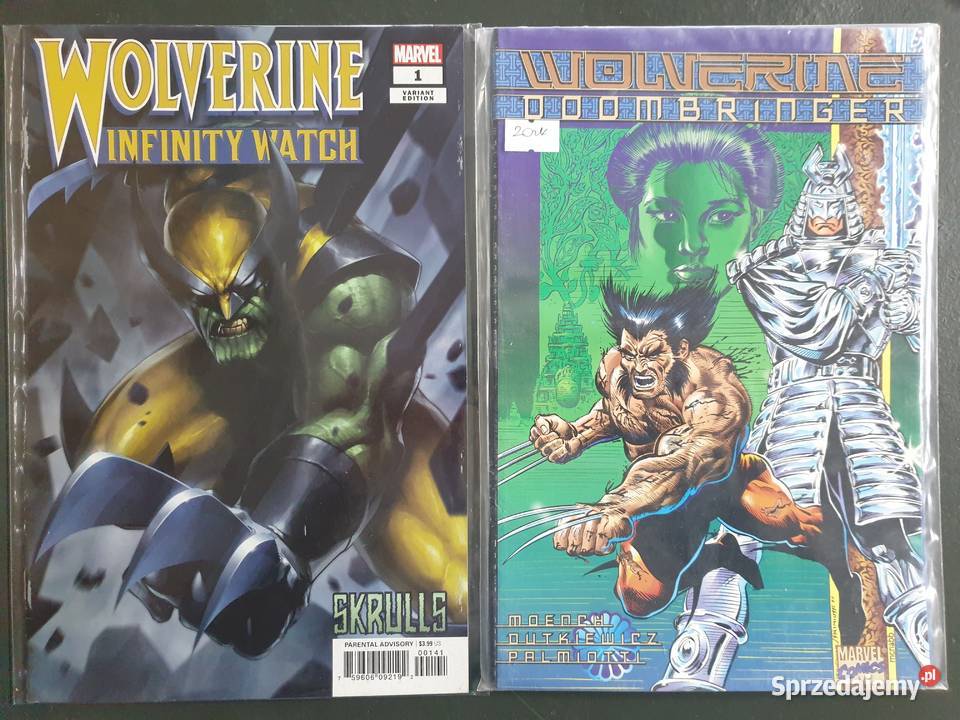 Wolverine zestaw 13 oryginalnych komiksów Marvel pomorskie