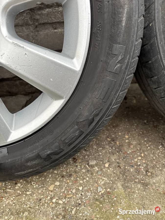 Komplet kół Opel felgi z oponami Ełk