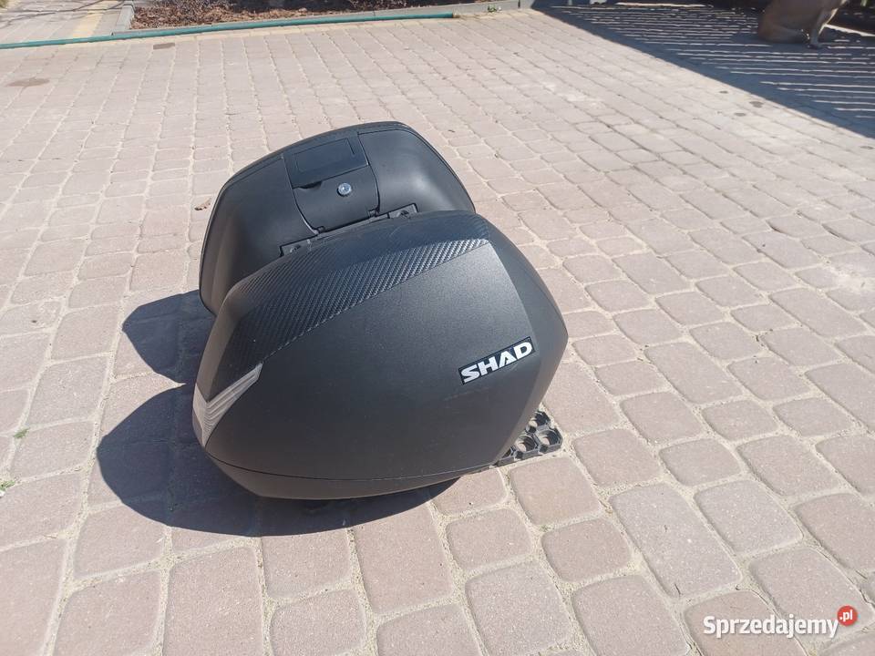 Kufry Shad komplet boczne centralny Wyględy