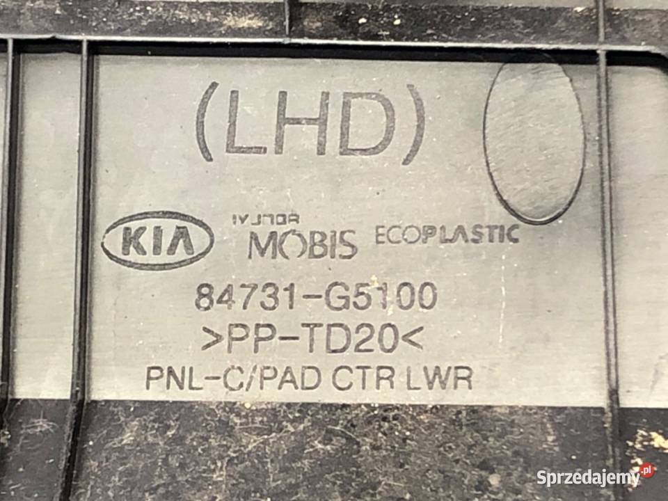 LISTWA DEKOR KOKPITU KIA NIRO 84730G5000 Minivan