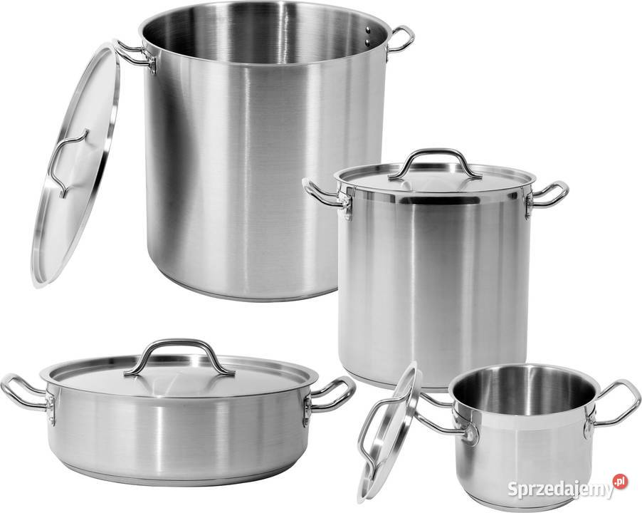 Garnek ze stali nierdzewnej śr 16 24L pokrywa Częstochowa sprzedam