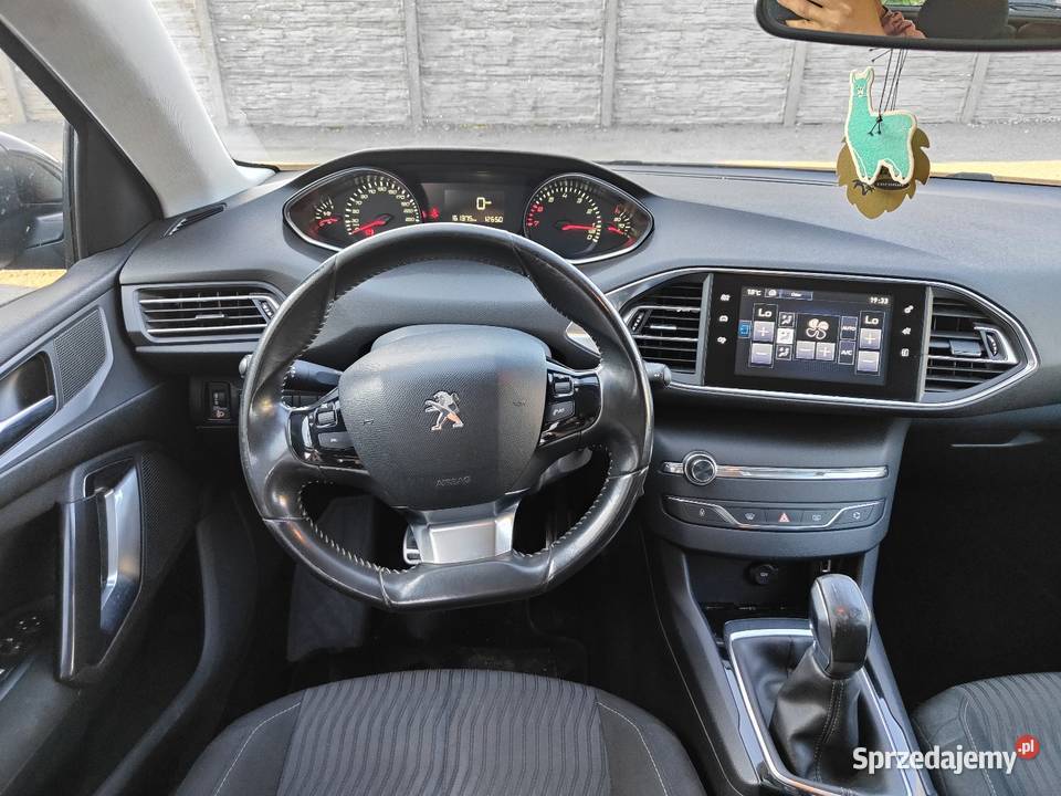Peugeot 308 t9 2014r 12 benzyna klima tempomat komputer pokładowy wielkopolskie Łąkociny