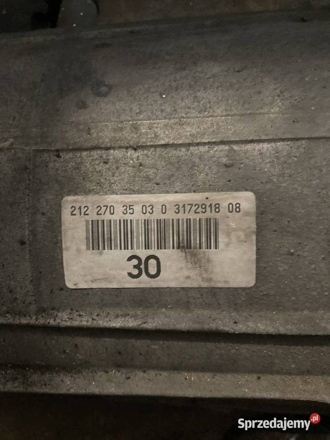 Skrzynia biegów Mercedes W 212 A0002701852 Wolsztyn