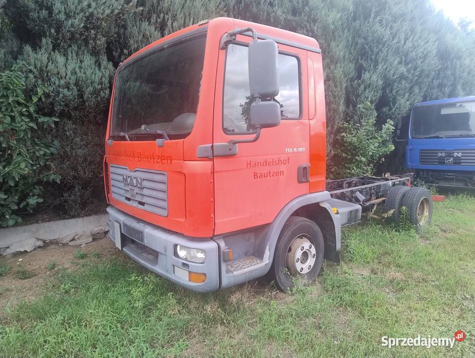 man 8180 krotka rama pod wywrotke manualna wielkopolskie