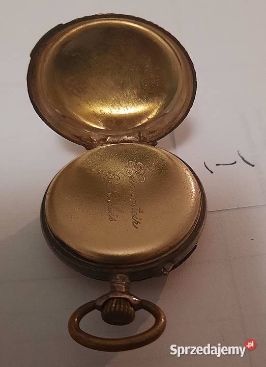 Stary Srebrny Zegarek Kieszonkowy I Gliwice